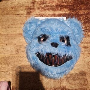 Evil Version Of A Five Night At Freddie Mask Blue Fur Evil Eyes Razor Teeth NEW